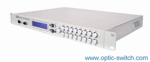 1xn rack-mounted optical switch